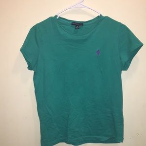 Green Ralph Lauren shirt
